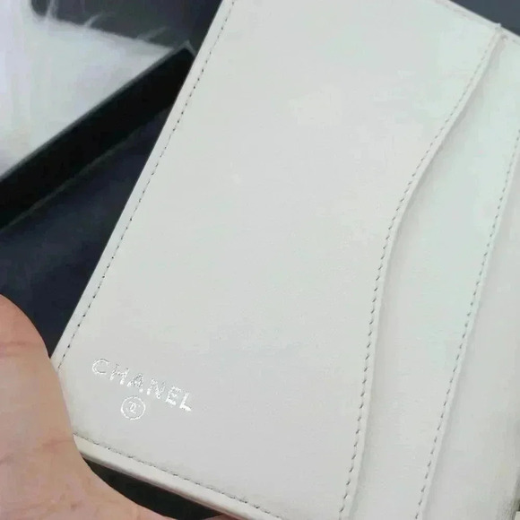 Chanel Black  Diamond Stitched Agenda Cover - Picture 7 of 10